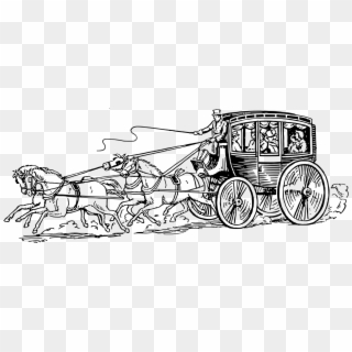 Stagecoach - Clip Art Stagecoach - Png Download