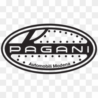 Pagani Logo, Hd 1080p, Png - Pagani Logo Black And White Clipart