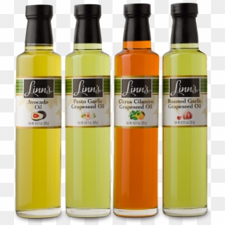 Linn's Flavored Cooking Oils, - Bottle Clipart