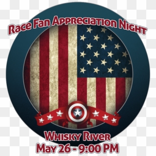 Race Fan Appreciation Night - Usa Flag Clipart