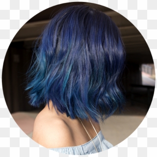 Asian Hair Color - Asian Hair Color Blue Clipart