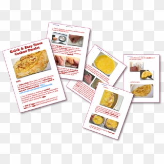 Quick & Easy Stove Cooked Omelet Picture Book Recipe - Dish Clipart