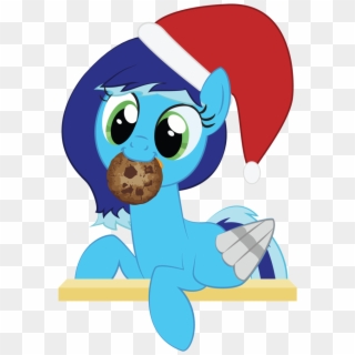 Mintysketch, Cookie, Food, Hat, Minty's Christmas Ponies, - Cartoon Clipart