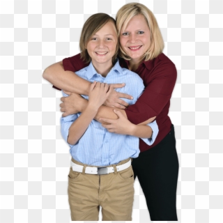 Mom And Son - Girl Clipart
