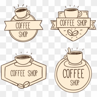 Vector Stickers Cookie Sticker - Coffee Clipart