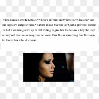 To Be Honest, I Think She Grew Up Before Finnick Had - Throat Clipart