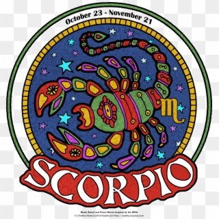 Scorpios Are All About Intensity And Contradictions - Circle Clipart