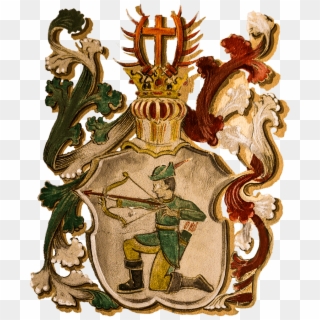 Coat Of Arms Zodiac Sign Saggitarius - Sagittarius Clipart