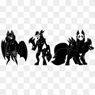 Creatures Batch Customs - Creature Shadow Monster Clipart