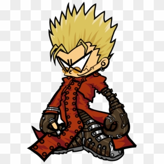 Vash The Stampede From Trigun - Trigun Vash Transparency Clipart