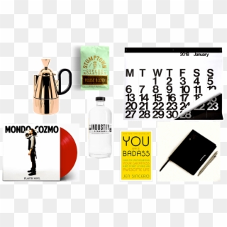 Gifts For The Go-getter - Massimo Vignelli Stendig Calendar Clipart