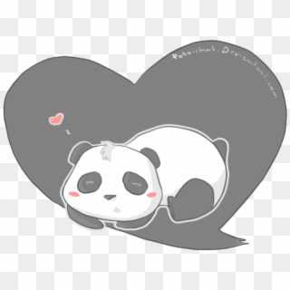 Panda Love, Red Panda, Baby Panda Bears, Pandas, Jul, - Heart Clipart