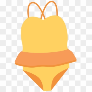 Ruffle Swimsuit Svg Cut File Clipart