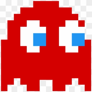 Pac Man Ghost - Pac Man Ghost Red Clipart