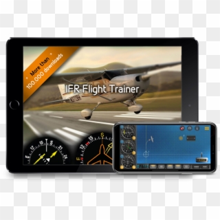 With Ifr Flight Trainer Simulator, You Are Two Taps - Plane Flight Lessons Clipart