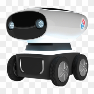 He's Our Newest Recruit To The Domino's Family - Dominos Delivery Robot Clipart