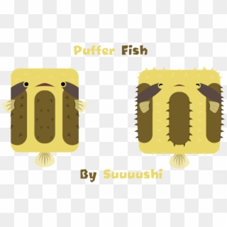 Competition[competition] Puffer Fish - Illustration Clipart