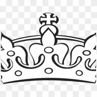Clip Art Royalty - King Crown Clipart Black And White - Png Download