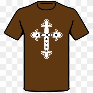 Jesus Saves - T-shirt Clipart