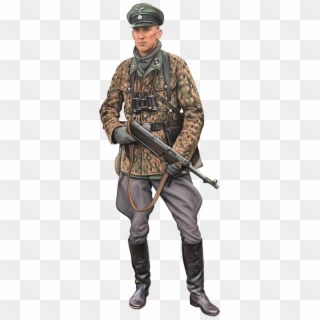 This Is An Ss Soldier - German Soldier Ww1 Drawing Clipart