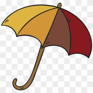 Umbrella Clip Hands Free - Paraguas Dibujados - Png Download