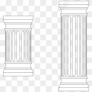 Marble Free Svg - Transparent Ancient Roman Column Clipart