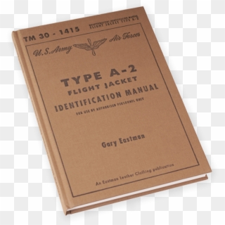 Type A-2 Identification Manual - A2 Flight Jacket Book Clipart