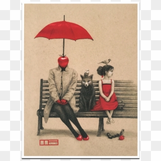 Red Umbrella And The Fox Ltd - Umbrella Clipart