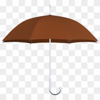 Aluminum Umbrella Brown - Brown Umbrella Clipart