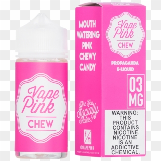 Vape Pink Chew - Plastic Bottle Clipart