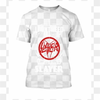 Slayer 2 T-shirt - Active Shirt Clipart