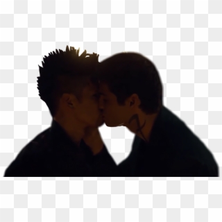 #shadowhaunters #cazadoresdesombras #maleckiss #malec - Love Clipart