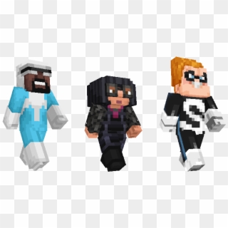 The Incredibles Skin Pack Is Out Today You Can Find - Minecraft Incredibles Skin Pack Frozone Clipart