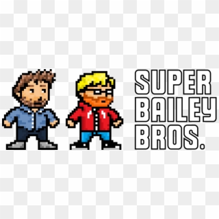 Super Bailey Bros In Movie Land - Cartoon Clipart