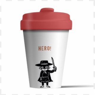 Little Hero - Bamboo Mug - Coffee Cup Clipart