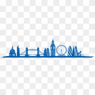 London Skyline Div - London Skyline Silhouette Png Clipart