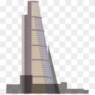 100 Bishopsgate Is A Simple And Functional Office Building, - Cheese Grater London Illustration Clipart