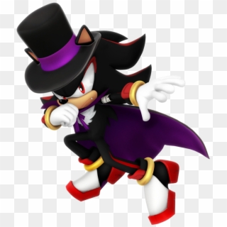 Here's A Render Of Shadow's Halloween Outfit From Sonic - Halloween Shadow Clipart