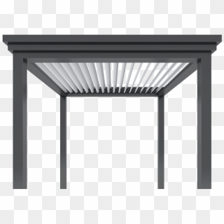 Louvered Pergola Design, Commercial Grade - Sofa Tables Clipart