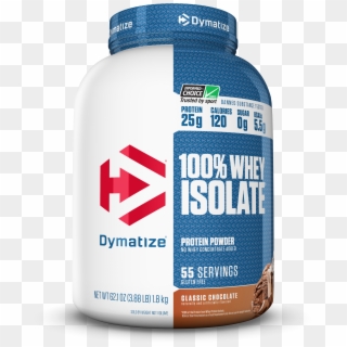 Dymatize 100% Whey Isolate Protein Powder, Classic - Iso 100 Stevia Clipart