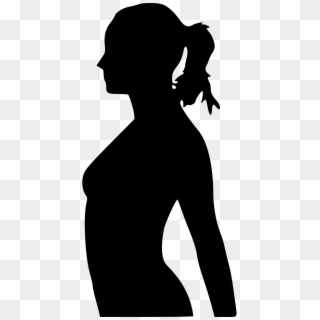 Pregnancy Female Profile - Pregnant Women No Background Clipart