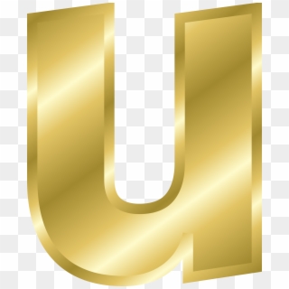 Gold Vector Color - Alphabet Letters In Gold Clipart