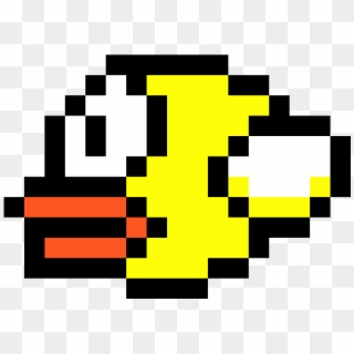 Pajaro De Lado - Pacman Pixel Art Gif Clipart