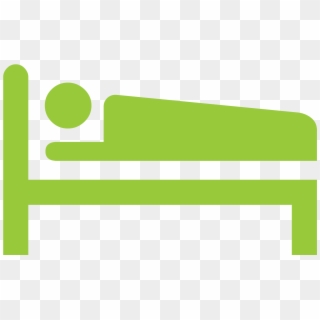Sleeping Bed Silhouette - Missing Hostel Life Status Clipart