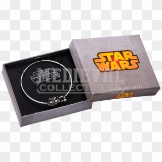 Star Wars Galactic Empire Symbol Clear Gem Bracelet - Flash Clipart