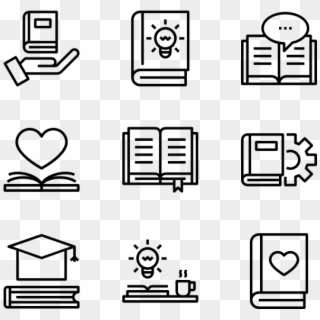 Book And Reading - Manufacturing Icons Clipart