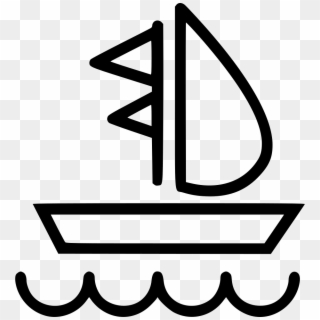 Boat Sailing Water Sea Ocean Fun Comments Clipart