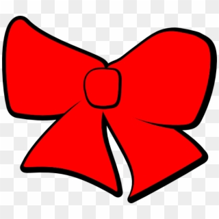 600 X 524 3 - Red Cheer Bow Clipart - Png Download