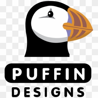 Puffin Designs Logo Png Transparent - Puffin Clipart