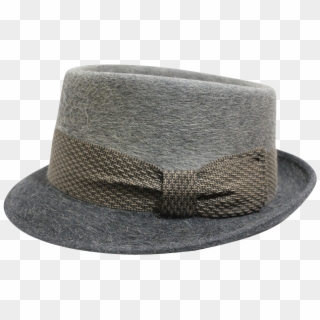 70s Men's Gray Felt "pilgrim" Hat - Costume Hat Clipart
